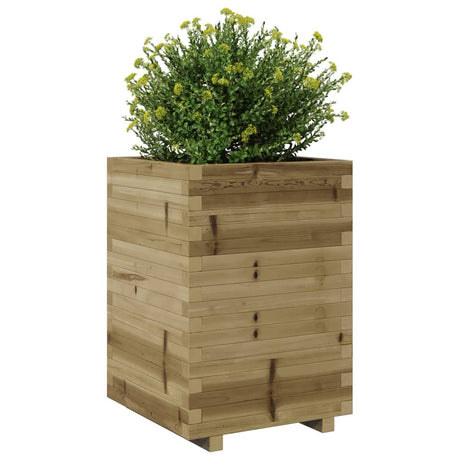 Plantenbak 50x50x72,5 cm geïmpregneerd grenenhout - AllerleiShop