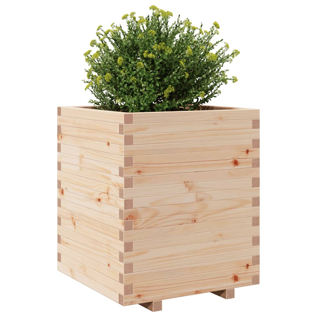 Plantenbak 60x60x72,5 cm massief grenenhout - AllerleiShop