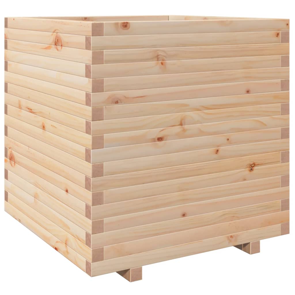 Plantenbak 70x70x72,5 cm massief grenenhout - AllerleiShop