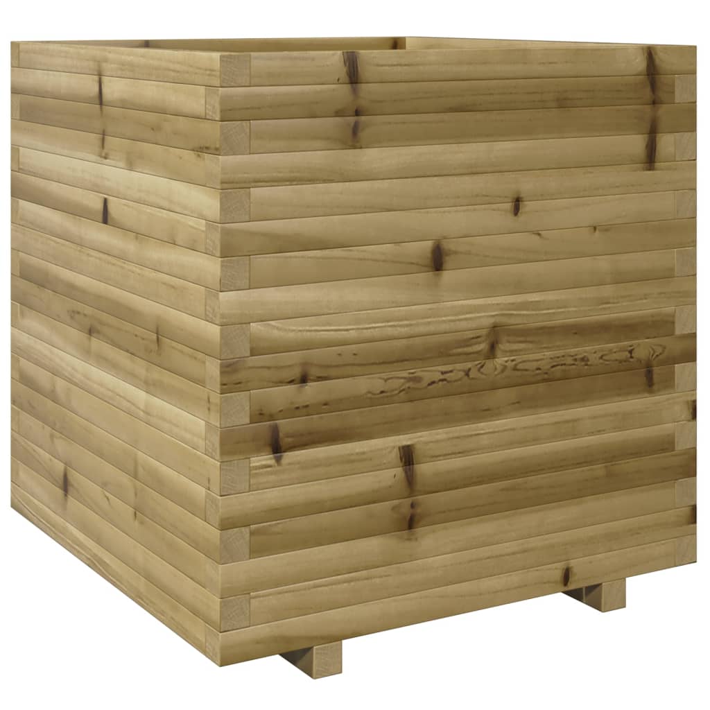 Plantenbak 70x70x72,5 cm geïmpregneerd grenenhout - AllerleiShop