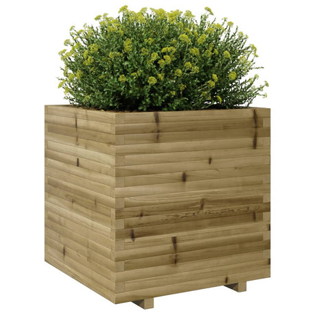 Plantenbak 70x70x72,5 cm geïmpregneerd grenenhout - AllerleiShop