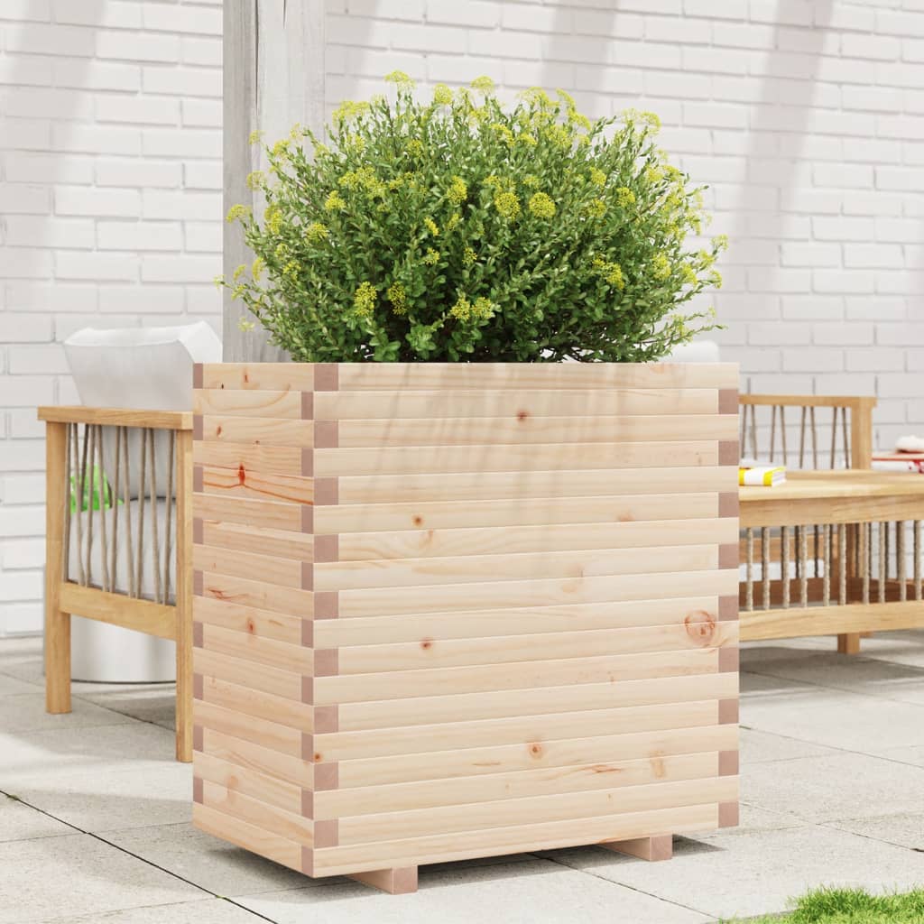 Plantenbak 70x40x72,5 cm massief grenenhout - AllerleiShop