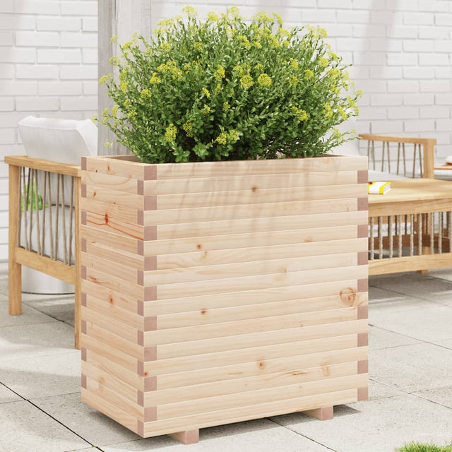 Plantenbak 70x40x72,5 cm massief grenenhout - AllerleiShop