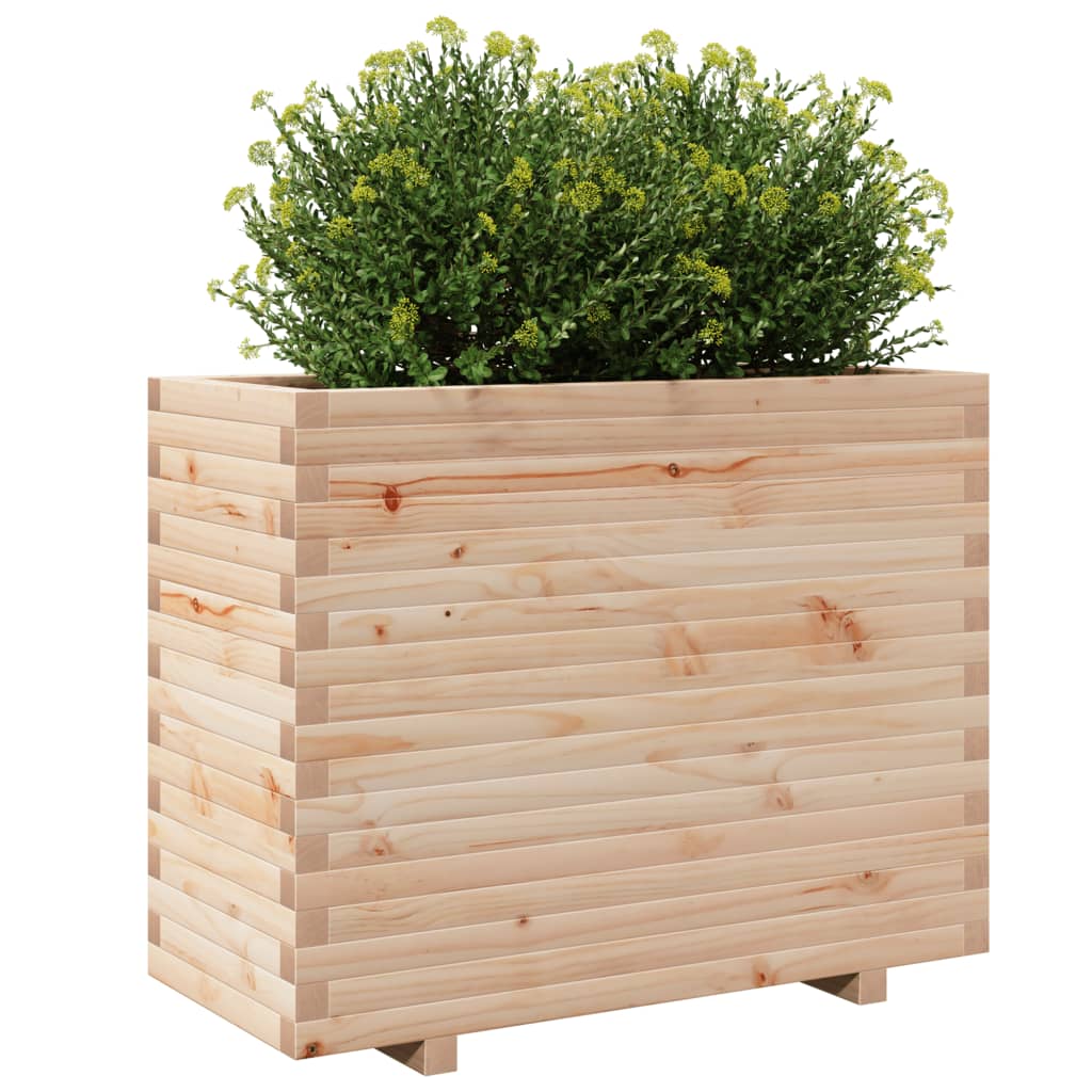 Plantenbak 90x40x72,5 cm massief grenenhout - AllerleiShop