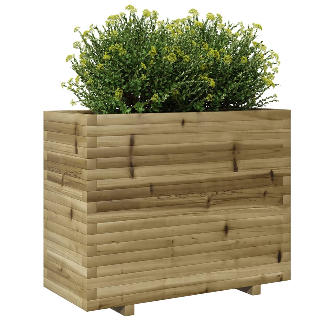 Plantenbak 90x40x72,5 cm geïmpregneerd grenenhout - AllerleiShop