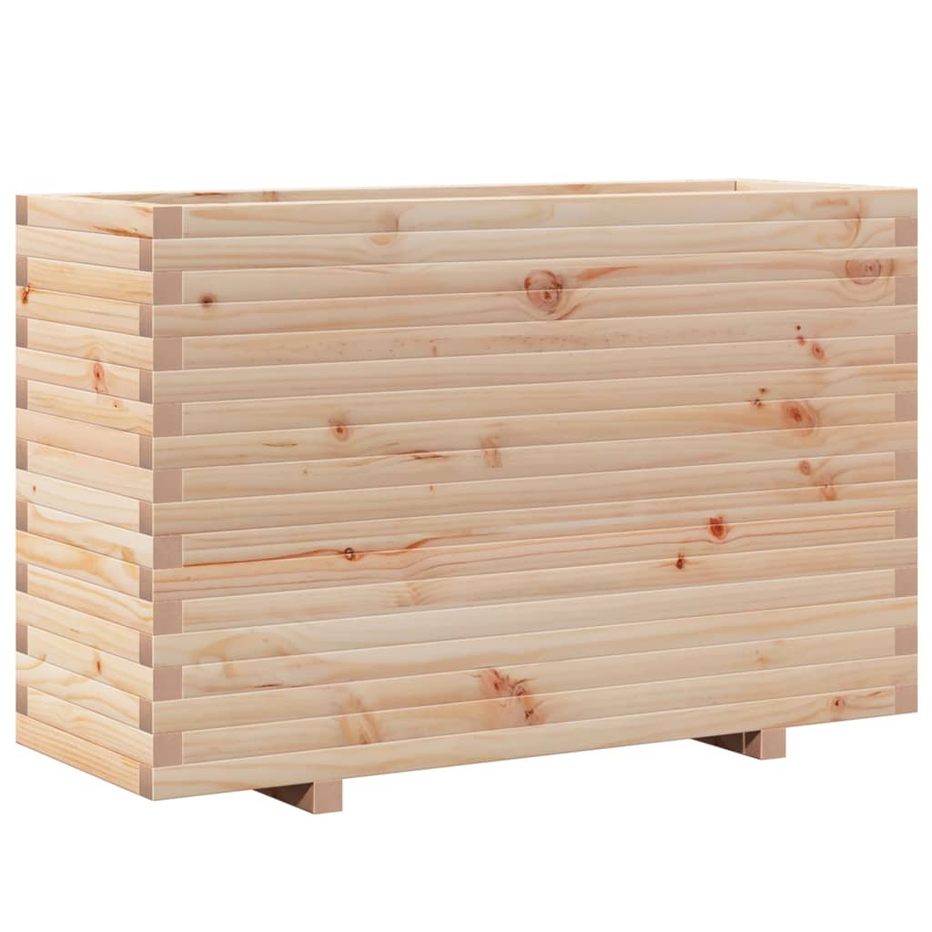 Plantenbak 110x40x72,5 cm massief grenenhout - AllerleiShop