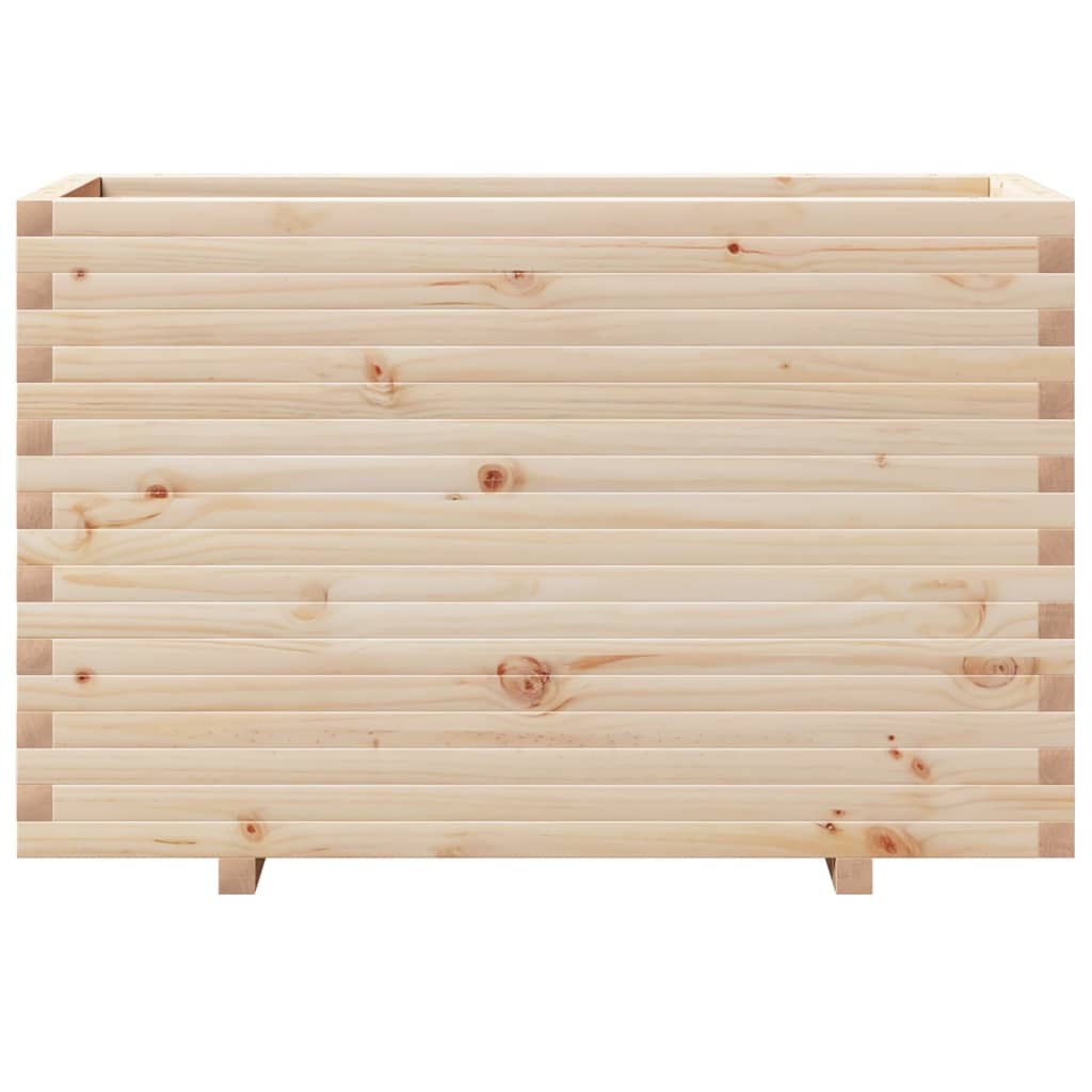 Plantenbak 110x40x72,5 cm massief grenenhout - AllerleiShop