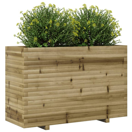 Plantenbak 110x40x72,5 cm geïmpregneerd grenenhout - AllerleiShop