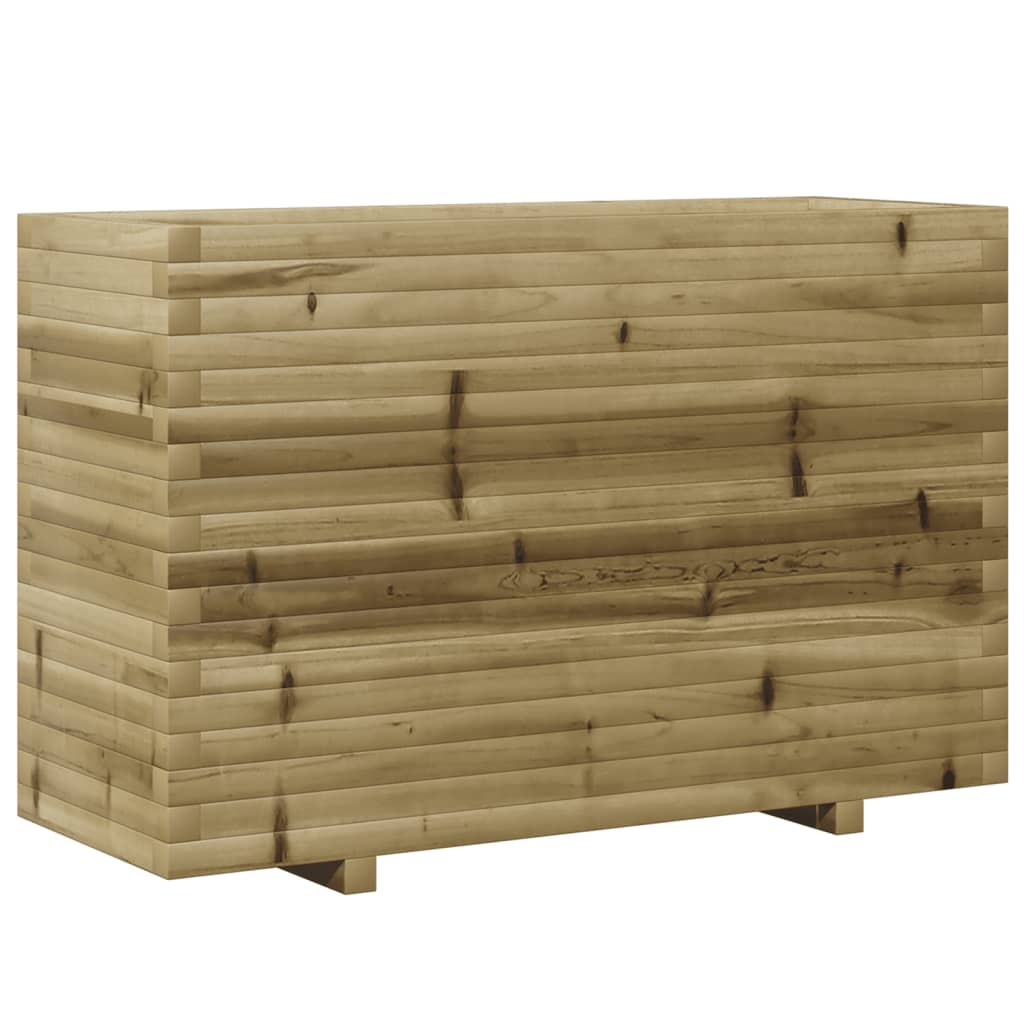 Plantenbak 110x40x72,5 cm geïmpregneerd grenenhout - AllerleiShop