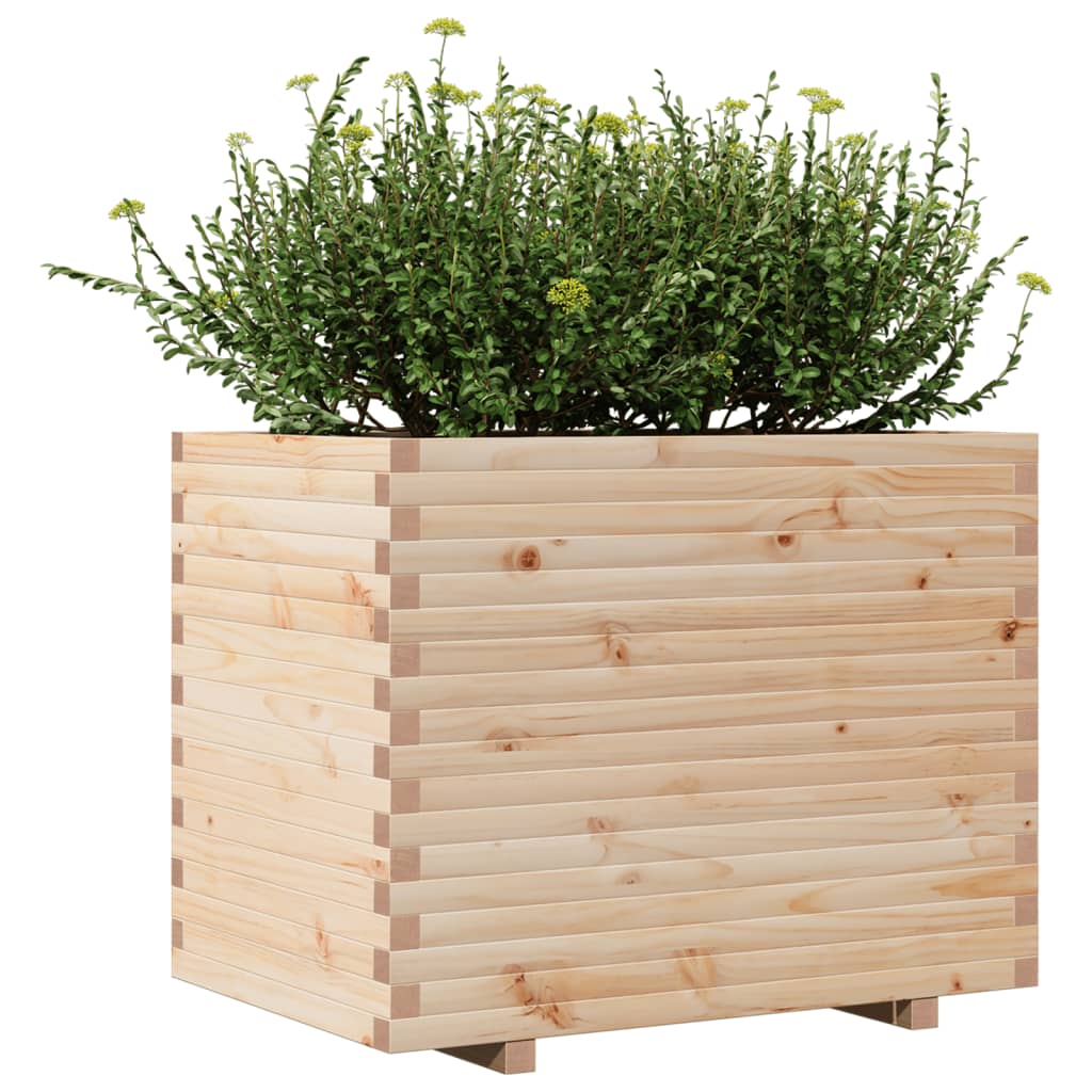 Plantenbak 90x60x72,5 cm massief grenenhout - AllerleiShop