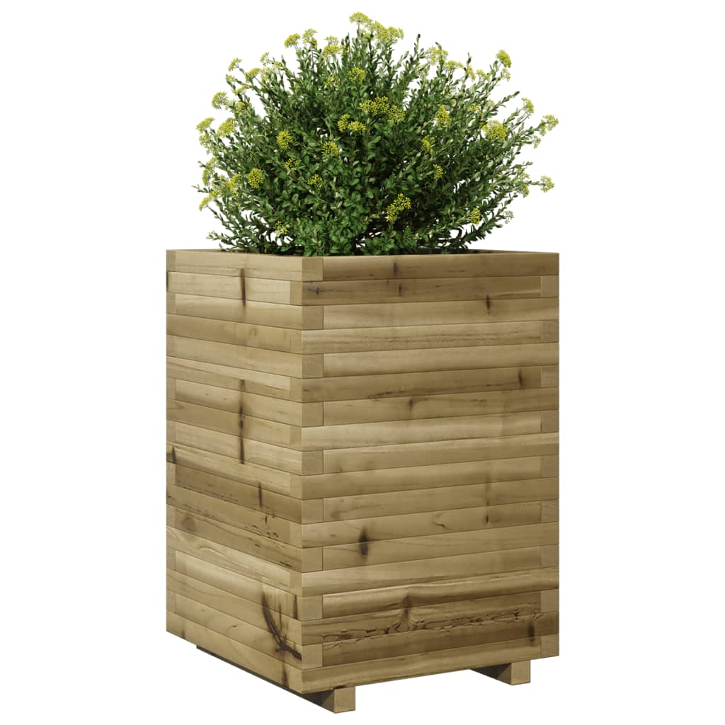 Plantenbak 50x50x72 cm geïmpregneerd grenenhout - AllerleiShop