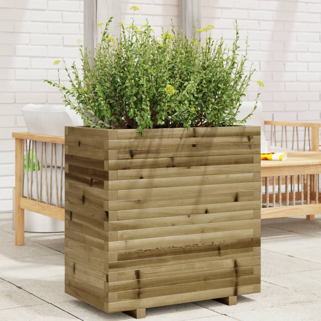 Plantenbak 70x40x72 cm geïmpregneerd grenenhout - AllerleiShop