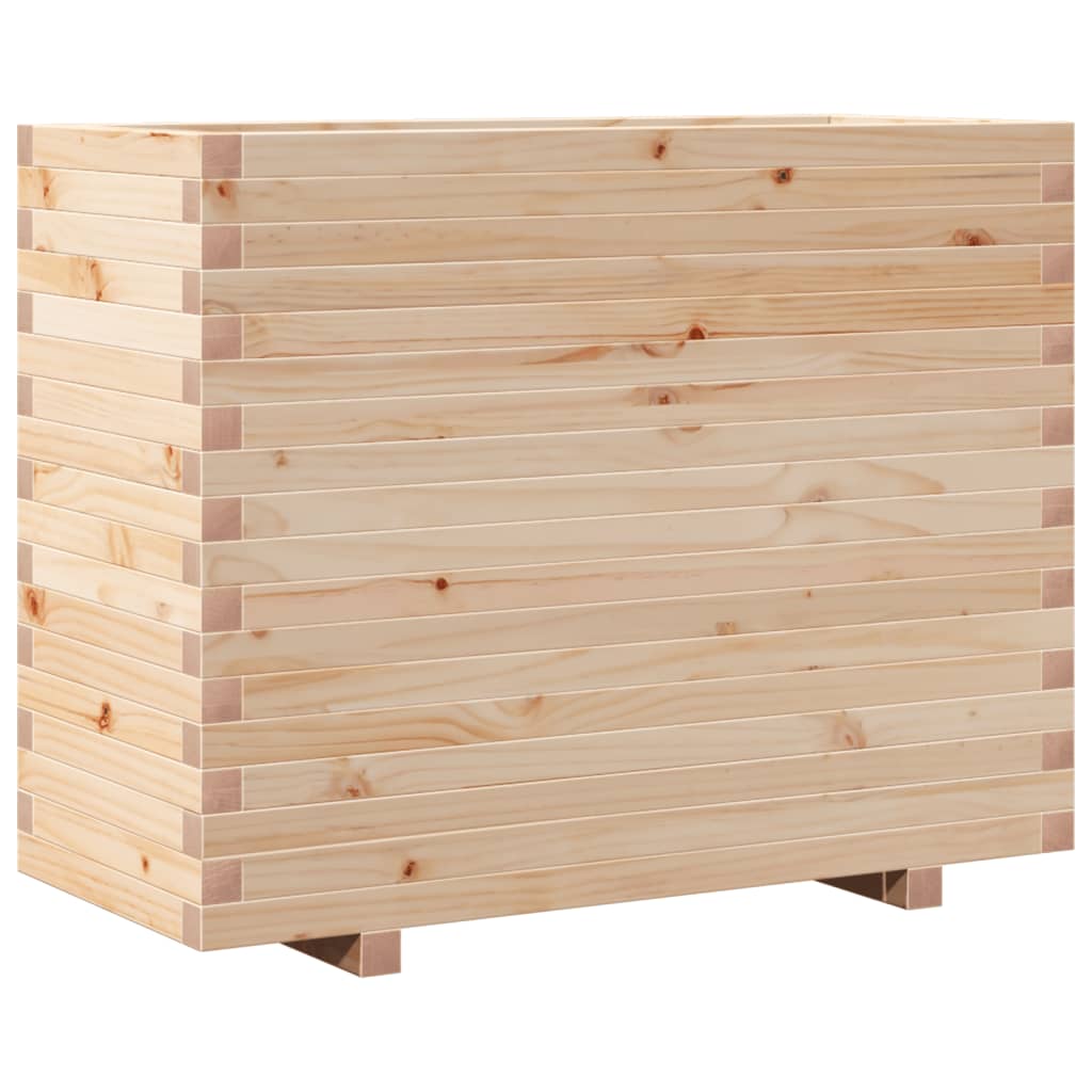 Plantenbak 90x40x72 cm massief grenenhout - AllerleiShop