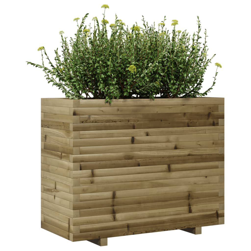 Plantenbak 90x40x72 cm geïmpregneerd grenenhout - AllerleiShop