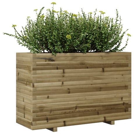 Plantenbak 110x40x72 cm geïmpregneerd grenenhout - AllerleiShop