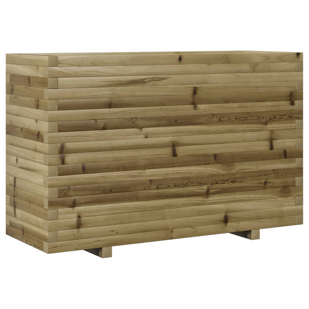 Plantenbak 110x40x72 cm geïmpregneerd grenenhout - AllerleiShop