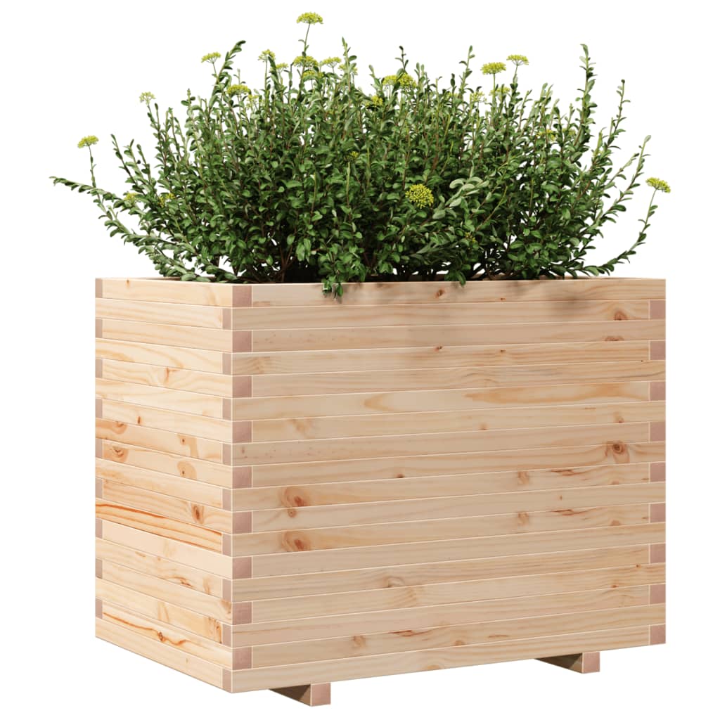 Plantenbak 90x60x72 cm massief grenenhout - AllerleiShop