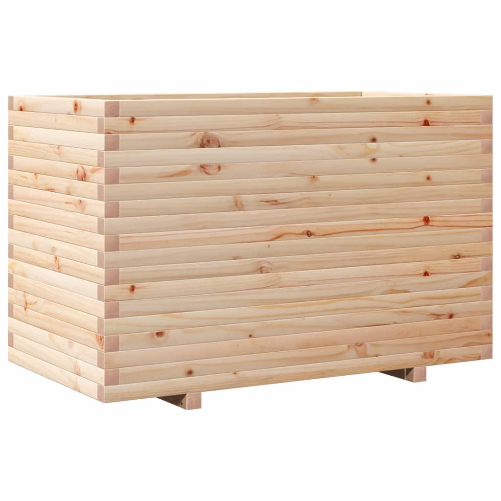 Plantenbak 110x60x72 cm massief grenenhout - AllerleiShop