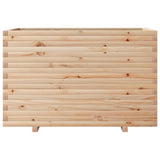 Plantenbak 110x60x72 cm massief grenenhout - AllerleiShop