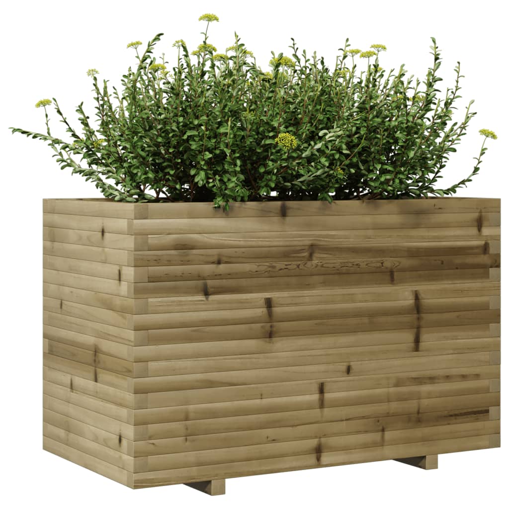 Plantenbak 110x60x72 cm geïmpregneerd grenenhout - AllerleiShop