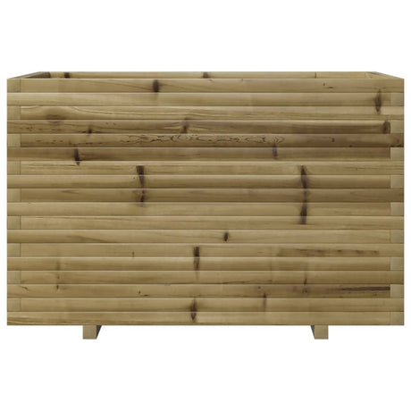 Plantenbak 110x60x72 cm geïmpregneerd grenenhout - AllerleiShop