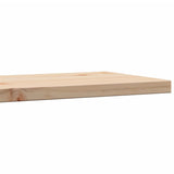 Tafelbladen 2 st rechthoekig 60x30x2,5 cm massief grenenhout