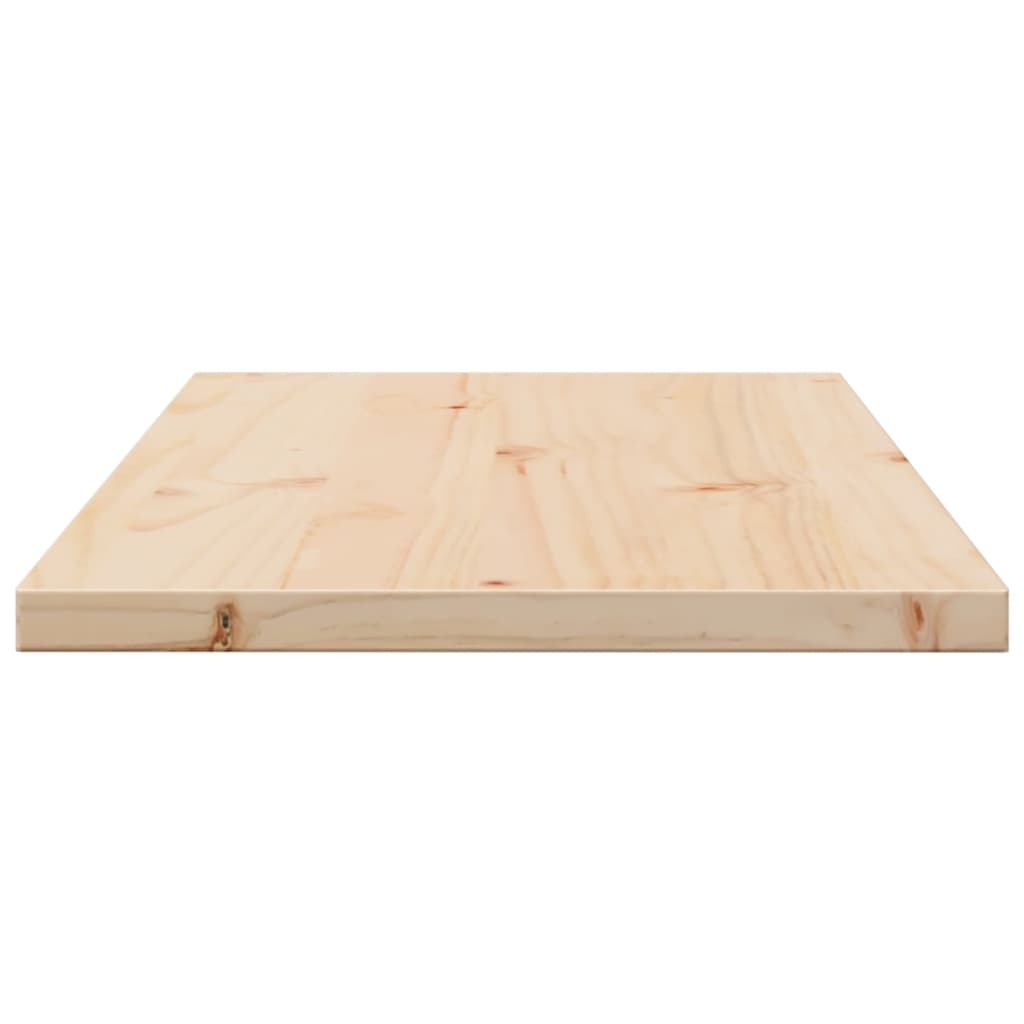 Tafelblad rechthoekig 90x40x2,5 cm massief grenenhout