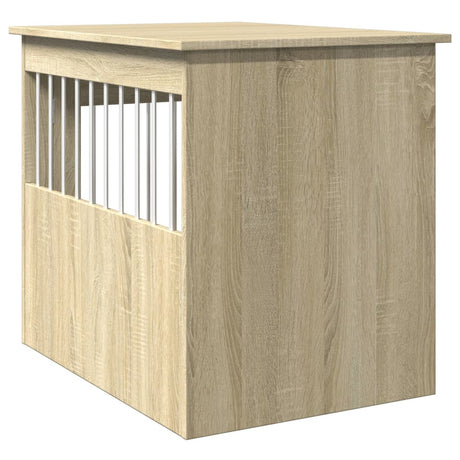 Hondenbench 55x75x65 cm bewerkt hout sonoma eikenkleurig - AllerleiShop