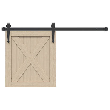 Ophangset voor schuifdeur 91 cm koolstofstaal - AllerleiShop