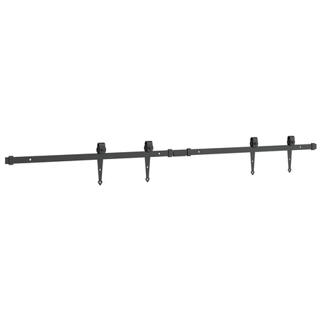 Ophangset voor schuifdeur 152 cm koolstofstaal - AllerleiShop