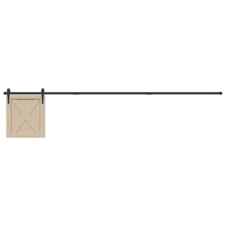 Ophangset voor schuifdeur 244 cm koolstofstaal - AllerleiShop