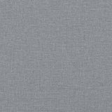 Boxspring met matras stof lichtgrijs 120x190 cm