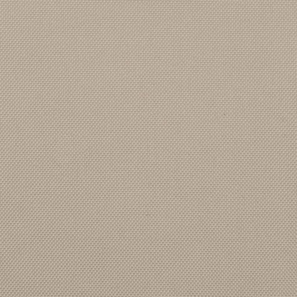 Tuinzitkussens 2 st vierkant 45x45x2 cm taupe - AllerleiShop