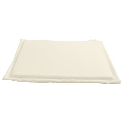 Tuinzitkussens 2 st vierkant 45x45x2 cm crèmekleurig - AllerleiShop