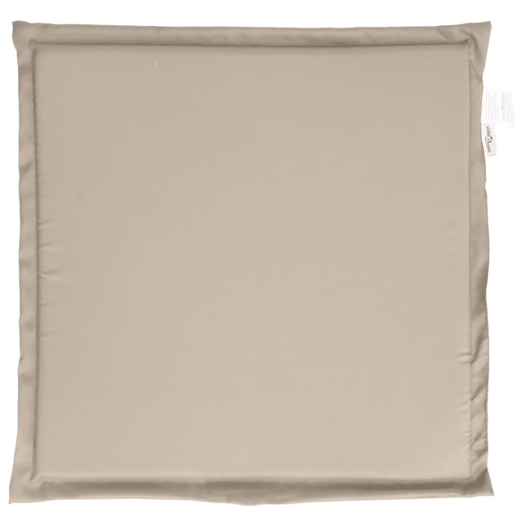 Tuinzitkussens 4 st vierkant 45x45x2 cm taupe - AllerleiShop