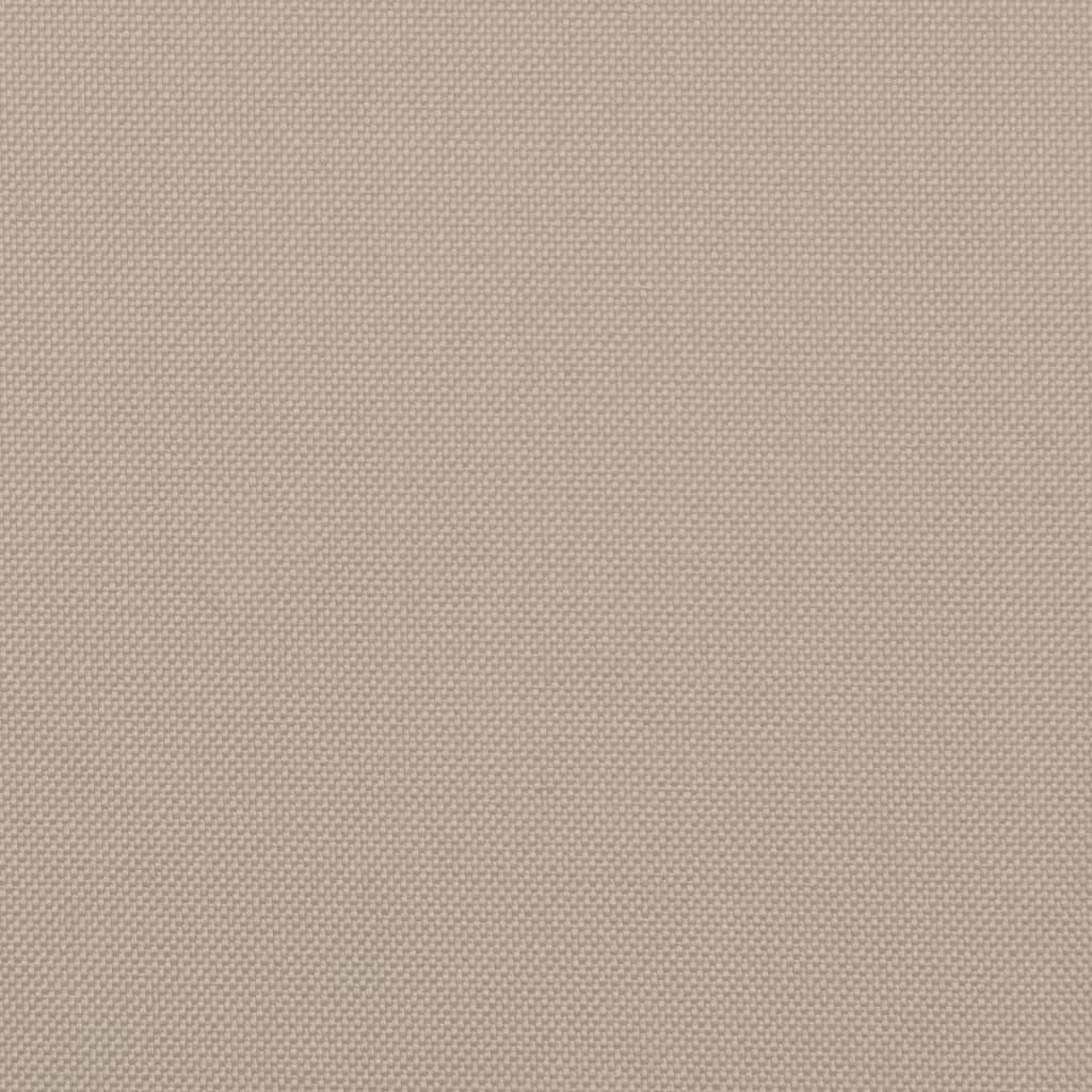 Tuinzitkussens 6 st vierkant 45x45x2 cm taupe - AllerleiShop