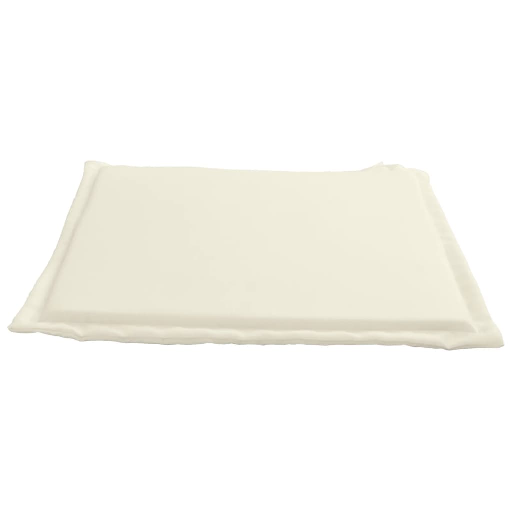 Tuinzitkussens 6 st vierkant 45x45x2 cm crèmekleurig - AllerleiShop