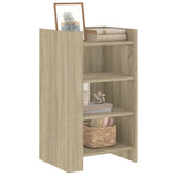 Dressoir 45x35x75 cm bewerkt hout sonoma eikenkleurig - AllerleiShop