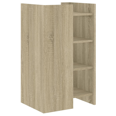 Dressoir 45x35x75 cm bewerkt hout sonoma eikenkleurig - AllerleiShop