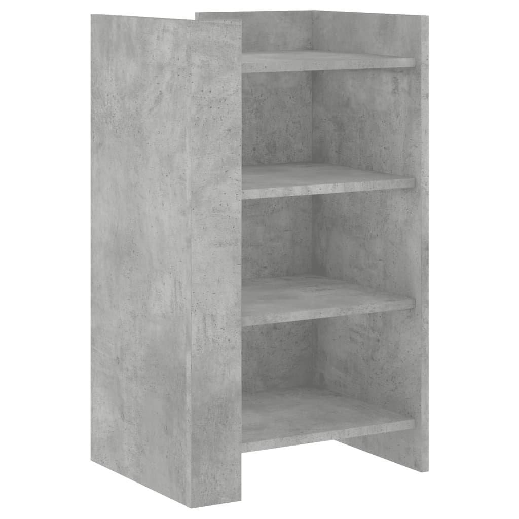 Dressoir 45x35x75 cm bewerkt hout betongrijs - AllerleiShop