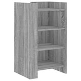 Dressoir 45x35x75 cm bewerkt hout grijs sonoma eikenkleurig - AllerleiShop