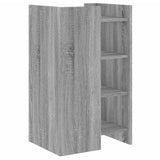 Dressoir 45x35x75 cm bewerkt hout grijs sonoma eikenkleurig - AllerleiShop