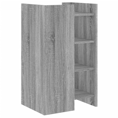 Dressoir 45x35x75 cm bewerkt hout grijs sonoma eikenkleurig - AllerleiShop