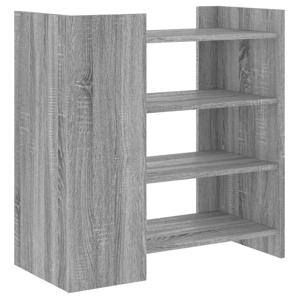 Dressoir 73,5x35x75 cm bewerkt hout grijs sonoma eikenkleurig - AllerleiShop