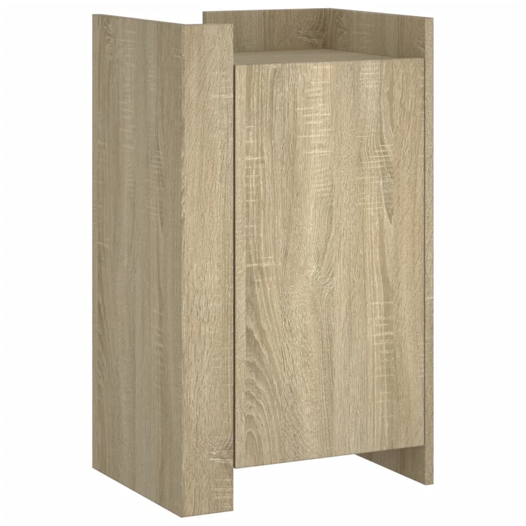 Dressoir 45x35x75 cm bewerkt hout sonoma eikenkleurig - AllerleiShop