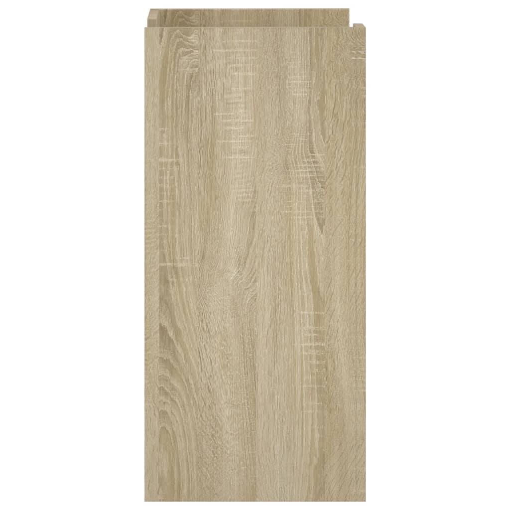 Dressoir 45x35x75 cm bewerkt hout sonoma eikenkleurig - AllerleiShop