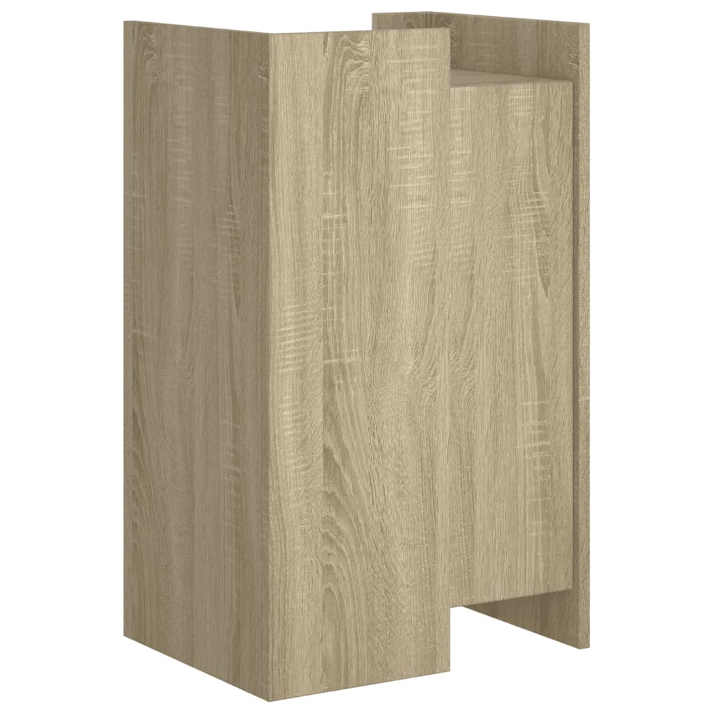 Dressoir 45x35x75 cm bewerkt hout sonoma eikenkleurig - AllerleiShop