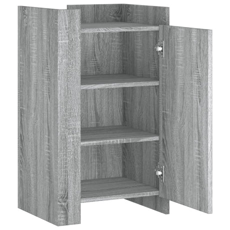 Dressoir 45x35x75 cm bewerkt hout grijs sonoma eikenkleurig - AllerleiShop