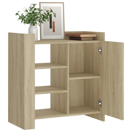 Dressoir 73,5x35x75 cm bewerkt hout sonoma eikenkleurig - AllerleiShop