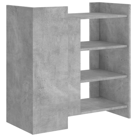 Dressoir 73,5x35x75 cm bewerkt hout betongrijs - AllerleiShop